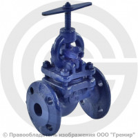 Клапан запорный чугунный фланцевый Ду-32 Ру-25 (Т<300°С) 15кч16нж Луидор Клапан запорный чугунный фланцевый Ду-32 Ру-25 (Т<300°С) 15кч16нж Луидор