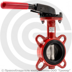 Затвор дисковый поворотный межфланцевый Ду-65 Ру-16 EPDM с чугунным диском АДЛ Гранвэл ЗПВЛ-FLN(W)-MN-Е