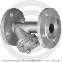 Фильтр сетчатый Y-образный нержавеющий фланцевый Ду-20 Ру-16 (Т<180°С) Benarmo