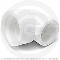 Угольник PP-R переходной белый внутренняя пайка Дн 32-20 90гр RTP (РосТурПласт)