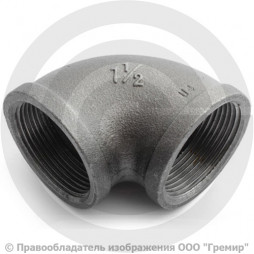 Угольник чугунный ВР (ВН) Ду 40 (1 1/2")