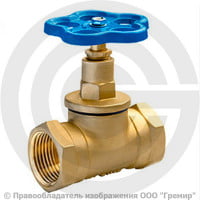Клапан запорный латунный муфтовый Ду-32 Ру-25 ВР (ВН) (Т<70°С) 15б3р БАЗ Клапан запорный латунный муфтовый Ду-32 Ру-25 ВР (ВН) (Т<70°С) 15б3р БАЗ