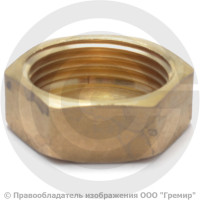 Заглушка латунная ВР (ВН) Ду-25 (1") STOUT