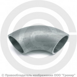 Отвод 45х2,5 (Ду-40) оцинкованный 90 градусов