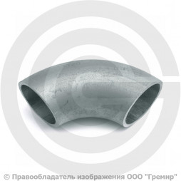 Отвод 48,3х2,8 (Ду-40) оцинкованный 90 градусов исп.1 ГОСТ 17375