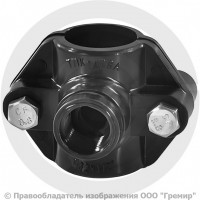 Седелка ПЭ ВР Дн 110-1 1/2" с резьбовым выходом ТПК-АКВА