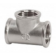 Тройник латунный ВР (ВН) Ду-32 (1 1/4") никель SantechSystems Тройник латунный ВР (ВН) Ду-32 (1 1/4") никель SantechSystems