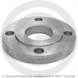 Фланец плоский стальной 1-50-16 ГОСТ 12820, Ру-16, Ду-50