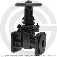 Задвижка чугунная фланцевая Ду-50 Ру-16 (Т<225°С) 30ч6бр ЛМЗ Задвижка чугунная фланцевая Ду-50 Ру-16 (Т<225°С) 30ч6бр ЛМЗ