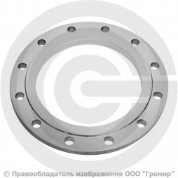 Фланец плоский 09Г2С 1-250-6 ГОСТ 12820, Ру-6, Ду-250