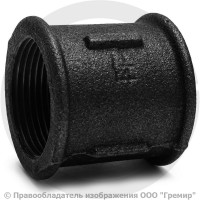 Муфта длинная чугунная ВР (ВН) Ду 32 (1 1/4") Муфта длинная чугунная ВР (ВН) Ду 32 (1 1/4")