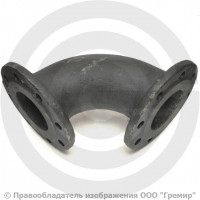 Колено фланцевое УФ Ду-500 Ру-16 (L=500) ВЧШГ с ЦПП цинк+AL ГОСТ ISO 2531-2012 Колено фланцевое УФ Ду-500 Ру-16 (L=500) ВЧШГ с ЦПП цинк+AL ГОСТ ISO 2531-2012