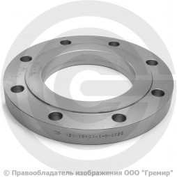 Фланец плоский стальной 1-125-16 ГОСТ 12820, Ру-16, Ду-125