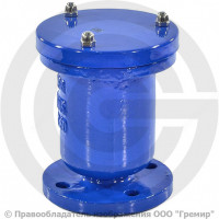 Вантуз автоматический однокамерный чугунный фланцевый Ду-80 Ру-10/16 Benarmo В6 Вантуз автоматический однокамерный чугунный фланцевый Ду-80 Ру-10/16 Benarmo В6