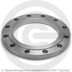 Фланец плоский стальной 1-200-16 ГОСТ 12820, Ру-16, Ду-200