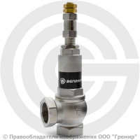Клапан предохранительный пружинный латунный Ду 25-25 ВР (ВН) Рн=1...16бар Benarmo Клапан предохранительный пружинный латунный Ду 25-25 ВР (ВН) Рн=1...16бар Benarmo