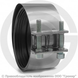 Хомут стальной оцинкованный SML Ду-100 CV Normaconnect