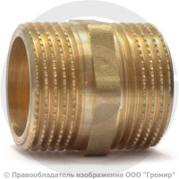 Ниппель латунный НР (НАР) Ду-25 (1") VALFEX