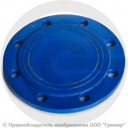 Заглушка фланцевая ЗФ Ду-300 эпокси ГОСТ ISO 2531-2012