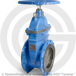 Задвижка чугунная фланцевая Ду-350 Ру-10/16 (Т<110°С) VOC4241C Tecofi