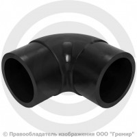 Отвод ПЭ100 спигот Дн 50 90гр Ру-16 SDR11