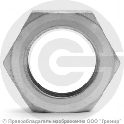 Контргайка стальная оцинкованная Ду-15 (1/2")