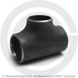 Тройник П 42,4х2,6-33,7х2,3 (Ду 32-25) стальной (Ст.20) переходной исп.1 ГОСТ 17376