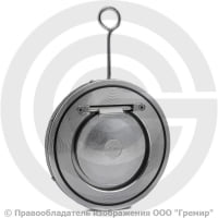 Клапан обратный одностворчатый стальной межфланцевый Ду-200 Ру-16 (Т<110°С) диск оцинк CB5440 Tecofi Клапан обратный одностворчатый стальной межфланцевый Ду-200 Ру-16 (Т<110°С) диск оцинк CB5440 Tecofi