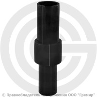Переход ПЭ100-сталь спигот неразъемный Дн 50-40 Ру-16 SDR11