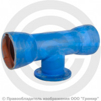 Пожарная подставка раструбная ППР ВЧШГ с ЦПП Ду-400