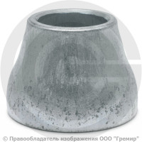 Переход 57х3-25х1,6 (Ду 50-20) оцинкованный концентрический ГОСТ 17378 КАЗ