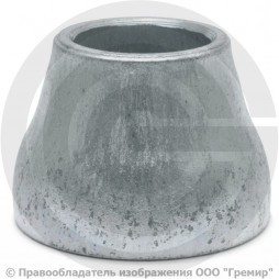 Переход 57х3-25х1,6 (Ду 50-20) оцинкованный концентрический ГОСТ 17378 КАЗ