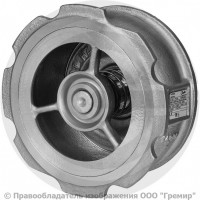 Клапан обратный осевой нержавеющий межфланцевый Ду-40 Ру-40 (Т<350°С) диск нерж NVD-812R Ридан