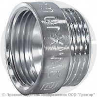 Удлинитель латунный ВР-НР (ВН-НАР) Ду-20 (3/4") L=50мм хром SantechSystems Удлинитель латунный ВР-НР (ВН-НАР) Ду-20 (3/4") L=50мм хром SantechSystems