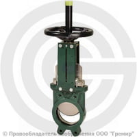 Задвижка шиберная односторонняя с выдвижным штоком Ду-100 Ру-10 (Т<80°С) VG3400 Tecofi Задвижка шиберная односторонняя с выдвижным штоком Ду-100 Ру-10 (Т<80°С) VG3400 Tecofi