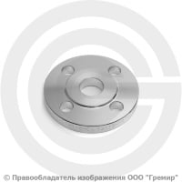 Фланец плоский нержавеющий 12х18н10т 1-20-10 ГОСТ 12820, Ру-10, Ду-20
