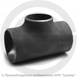 Тройник П 60,3х2,9-33,7х2,9 (Ду 50-25) стальной (Ст.20) переходной исп.1 ГОСТ 17376