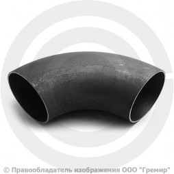 Отвод П90 159х4,5 (Ду-150) стальной (Ст.20) 90 градусов ГОСТ 17375