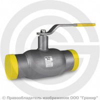 Кран стальной под приварку Ду-80 Ру-25 L=280мм LD КШ.Ц.П. 080/070.025.Н/П