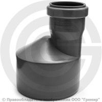 Переход НПВХ (ПВХ) серый Дн 110-50 б/нап ТУ 6-19-307-86 Агригазполимер Переход НПВХ (ПВХ) серый Дн 110-50 б/нап ТУ 6-19-307-86 Агригазполимер