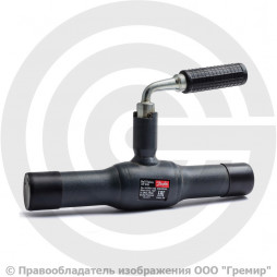 Кран стальной под приварку Ду-20 Ру-40 L=230мм Ридан Jip-R Premium WW