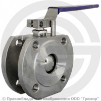 Кран нержавеющий межфланцевый под привод Ду-100 Ру-16 Benarmo Кран нержавеющий межфланцевый под привод Ду-100 Ру-16 Benarmo