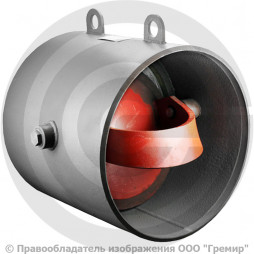 Клапан обратный поворотный стальной под приварку Ду-200 Ру-40 (Т<350°С) 19с47нж