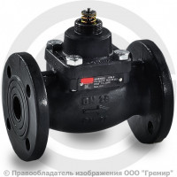 Клапан регулирующий чугунный фланцевый Ду-15 Ру-25 Kvs=0.63 м3/ч VFM-2R Ридан Клапан регулирующий чугунный фланцевый Ду-15 Ру-25 Kvs=0.63 м3/ч VFM-2R Ридан