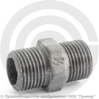 Ниппель чугунный НР (НАР) Ду 15 (1/2") Ниппель чугунный НР (НАР) Ду 15 (1/2")