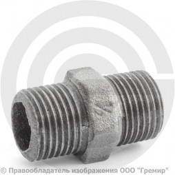 Ниппель чугунный НР (НАР) Ду 15 (1/2")