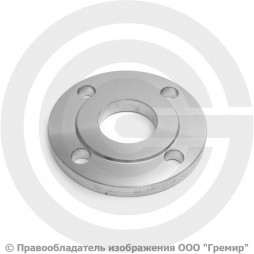 Фланец плоский нержавеющий 12х18н10т 1-50-10 ГОСТ 12820, Ру-10, Ду-50