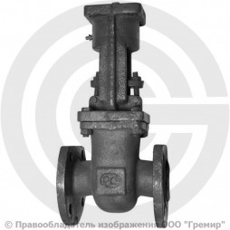 Задвижка стальная фланцевая под электропривод Ду-150 Ру-16 L=280мм (Т<425°С) 30с941нж ЧАЗ