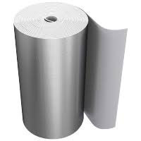 Рулон из вспененного полиэтилена 15/1,0-7 (Т<95°C) с фольгой серый Energoflex SUPER AL