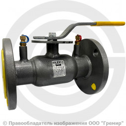 Кран балансировочный ручной стальной фланцевый Ду-32 Ру-40 Kvs=17.37м3/ч с измерительными ниппелями LD КШ.Ц.Ф. Energy Regula.032.040.Н/П.02